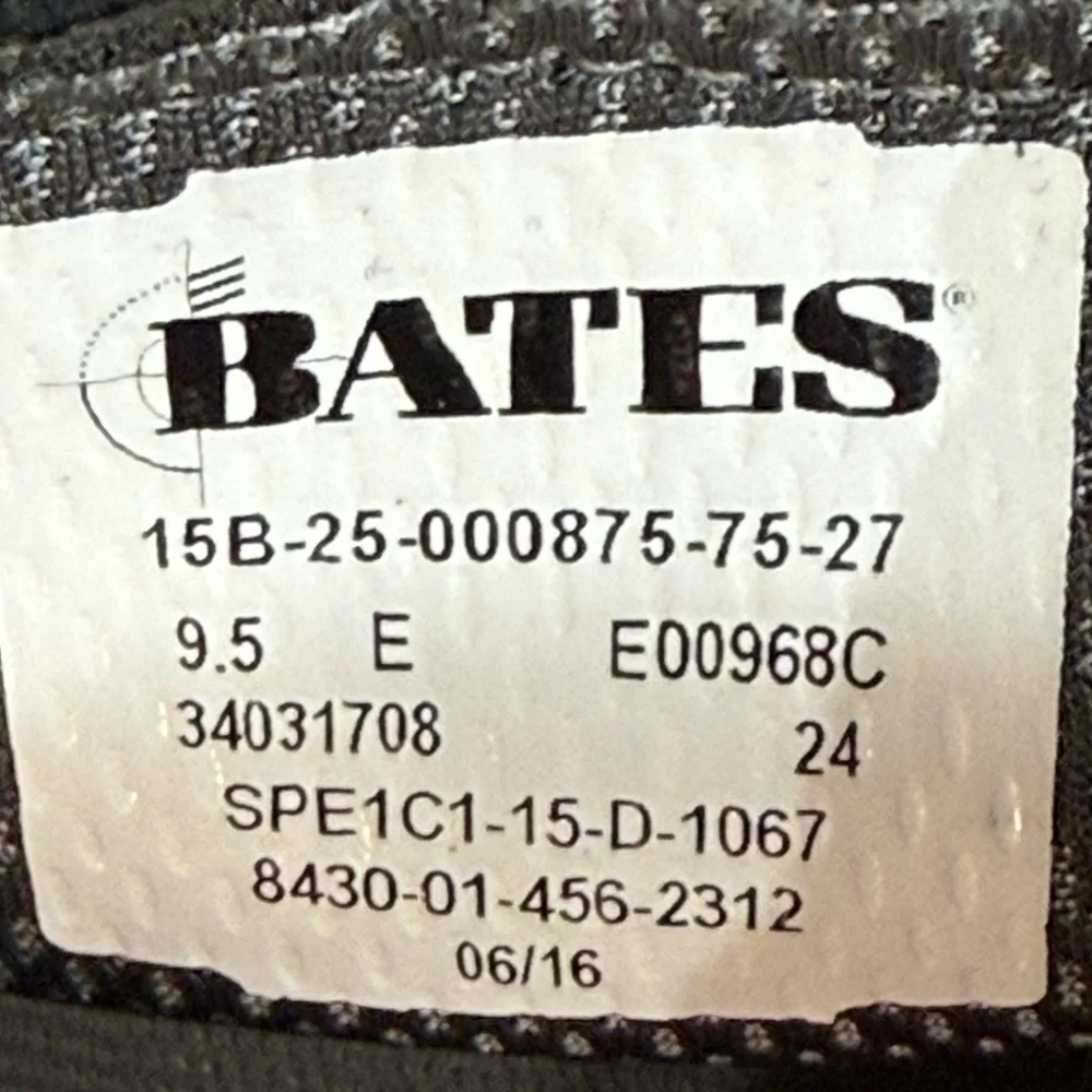 Bates purchased military